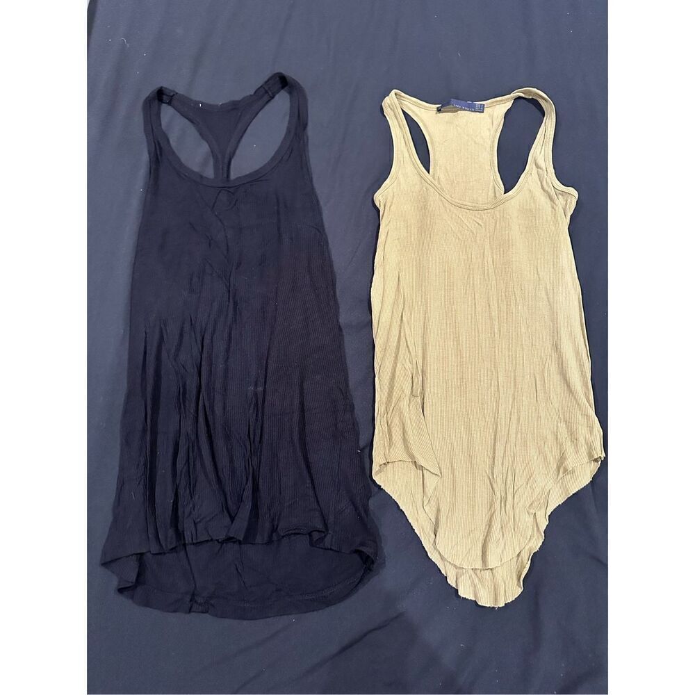 Black and olive 2 two tank bundle size S